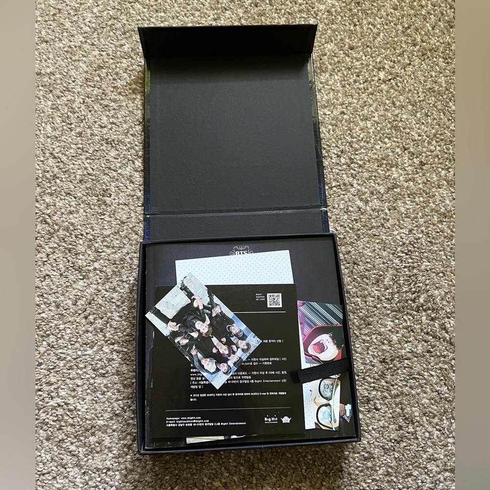 BTS Dark & Wild Album First Press Limited Inclusions Full Set J-Hope Photocard - Picture 10 of 16